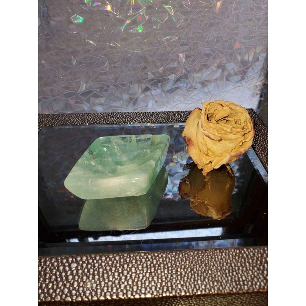 Carved Flourite Bowl